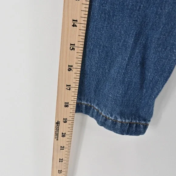 Free People Green River One-Piece Size 2 Denim Romper Boho Western Zip Up Belted - Picture 7 of 14